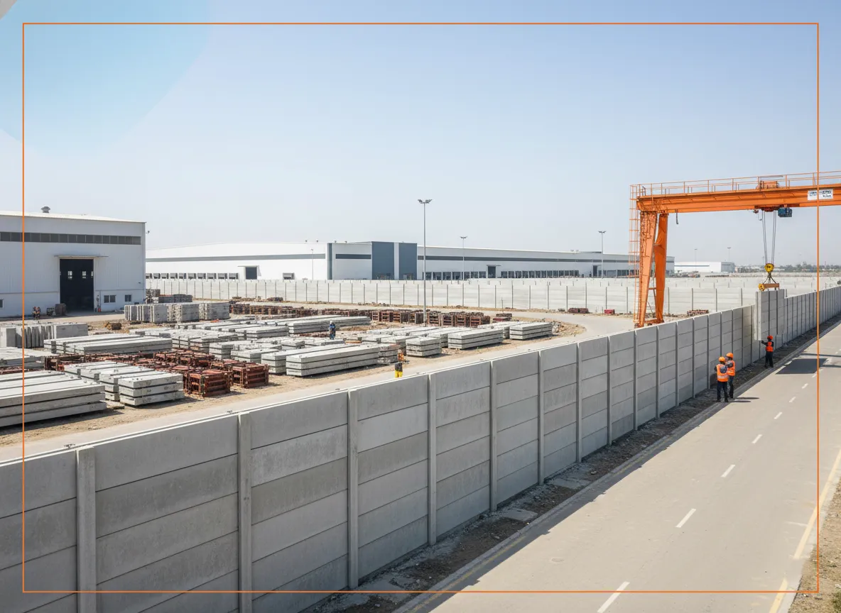 RCC Precast Boundary Wall Manufacturer in Ahmedabad